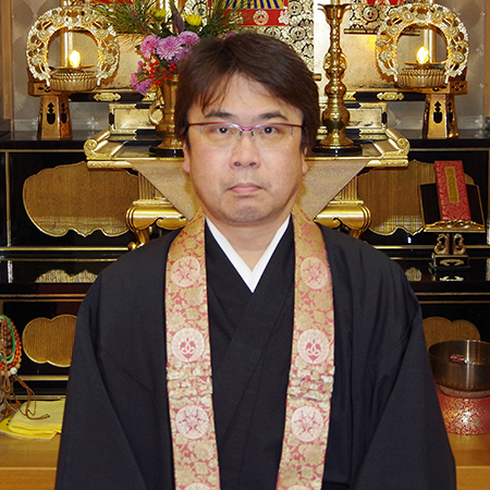 西乗寺住職からの挨拶|宇ノ木　大河さん